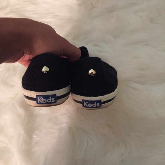 Black Kate Spade Keds - Picture 2 of 6